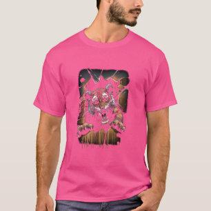 Funny Tiger Animal Lover Grafische Kunst Niedlich T-Shirt