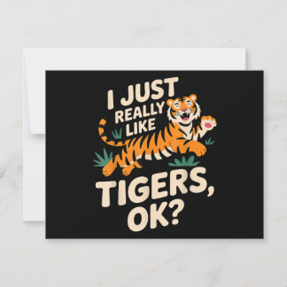 Funny Tiger Kunst für Männer Frauen Mädchen Tier