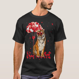 Funny Tiger Valentine's Day T-Shirts Herztiere Lie