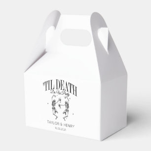 Funny Till Death Do us Party Gastgeschenk Hochzeit Geschenkschachtel