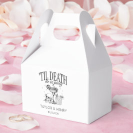 Funny Till Death Do us Party Gastgeschenk Hochzeit Geschenkschachtel