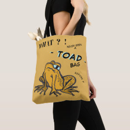 Funny TOAD Cartoon Cust. Braunstädtchen Tasche