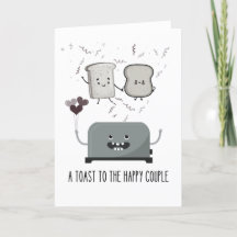 Funny Toaster: Ein Toast zum glücklichen Paar