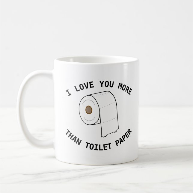 Funny Tolet Paper Tasse Mutter Bester Freund Gesch (Links)