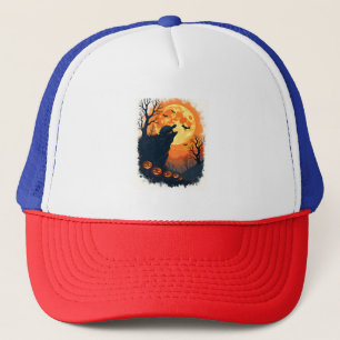 Funny Tortoise Halloween Silhouette Spooky Tortois Truckerkappe
