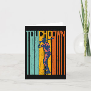 Funny Touchdown Baseball Football Shirt Mixed Up S Karte