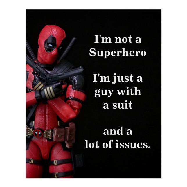 Funny Toy Fotografy Anti-Hero Poster (Vorderseite)