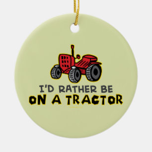 Funny Tracker Keramik Ornament