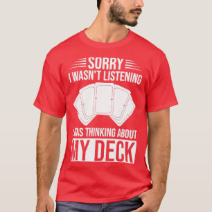 Funny Trading Card Game TCG, an die ich dachte T-Shirt