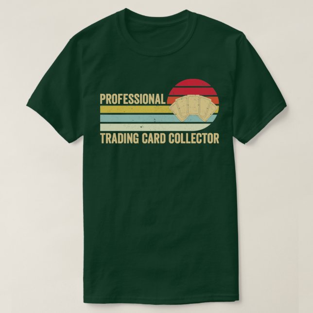 Funny Trading Card Game TCG Retro Trading Card Col T-Shirt (Design vorne)
