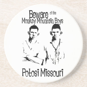 Funny Trailer Park Sandstone Untersetzer