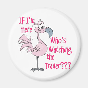 Funny Trailer Park Shirt Magnet
