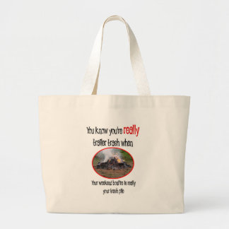 Funny Trailer Park Shirts und Geschenke Jumbo Stoffbeutel