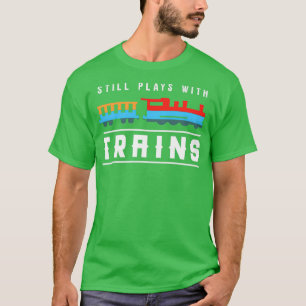 Funny Train Conductor Train Watching Geschenk 5 T-Shirt