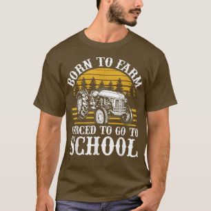 Funny Traktor Graphics Boys Bauer Farm Traktor T-Shirt