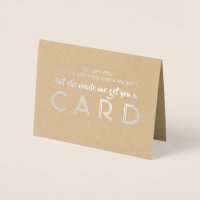 Funny Trauzeuge Vorschlag - Made me Get you a card