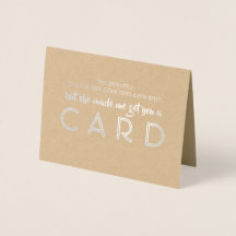 Funny Trauzeuge Vorschlag - Made me Get you a card