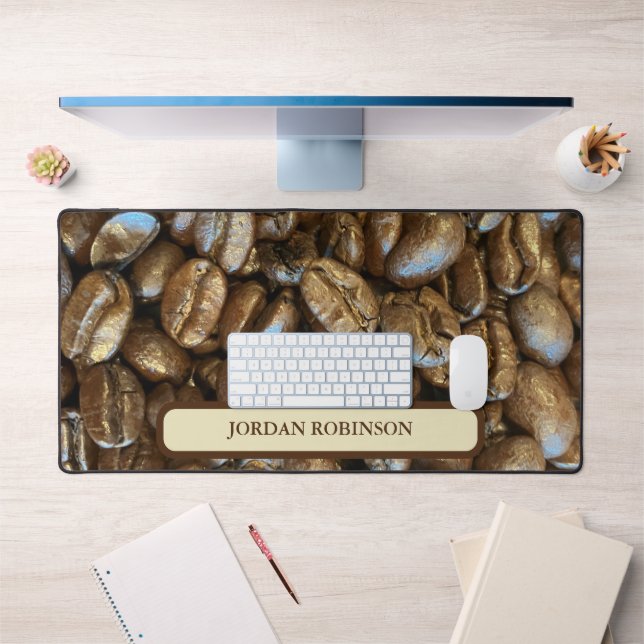 Funny Trendffee Boans I Liebe Coffee Desk Mat Schreibtischunterlage (Büro 1)