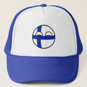 Funny Trending Geeky Finnland Landschaft Truckerkappe