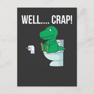 Funny Trex Arms Kleiner Dinosaurier Spaß Postkarte