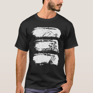 Funny Triathlon Swim Bike Lauf Design Männer Fraue T-Shirt