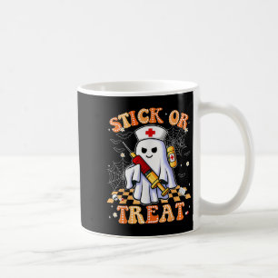 Funny Trick or Treat Boo Nurween Kostüme Kaffeetasse