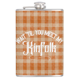 Funny trifft Kinfolk Rustikales Land Flachmann
