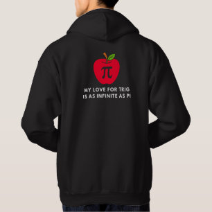 Funny Trigonometrie und Pi Math Geek Spaß Black Hoodie