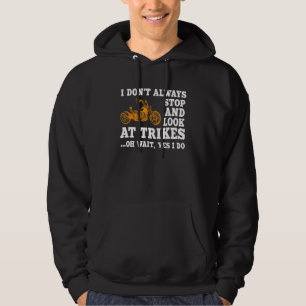 Funny Trike Motorrad Triker Biker Hoodie