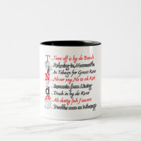 Funny Trini Beschreibung 3 Souvenir Tasse