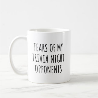 Funny Trivia Gegner Kaffeetasse