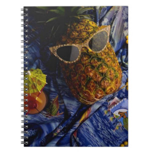 Funny Tropical Cool Pineapse Notizblock