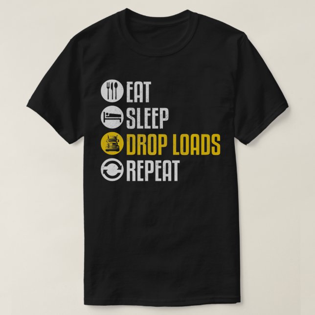 Funny Truck Driver Joke Sprichwort Trucker Geschen T-Shirt (Design vorne)