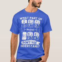 Funny Trucker T-Shirt Gearshift Truck T-Shirts für