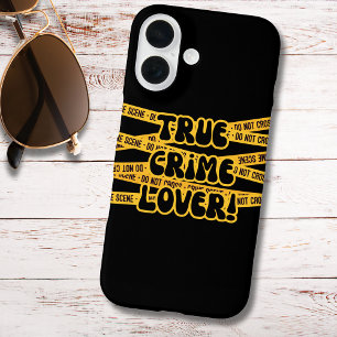 Funny True Crime Lover iPhone 16 Hülle