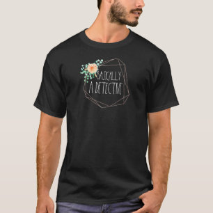 Funny True Crime Murder zeigt im Grunde ein Detekt T-Shirt