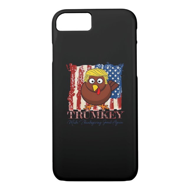 Funny Trumkey macht Erntedank wieder großartig Case-Mate iPhone Hülle (Rückseite)