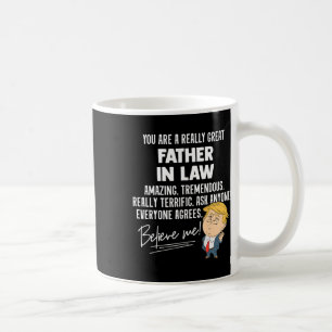 Funny Trump 2020 wirklich großer Vater im Gesetz G Kaffeetasse