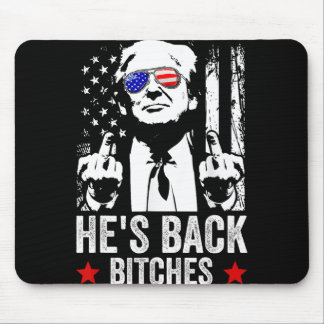 Funny Trump 2024 Er ist zurück Es Trump 2025 Mousepad