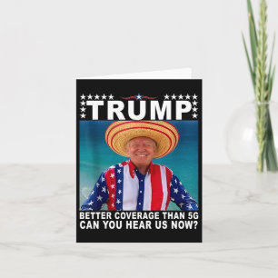 Funny Trump besser abdecken als 5 g Golf in Amerik Karte
