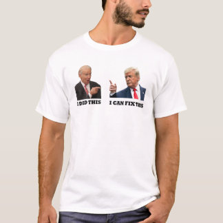 Funny Trump Biden tat ich dies kann ich dieses Ant T-Shirt