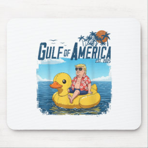 Funny Trump Chillin Gulf of US America Est 2025 4t Mousepad