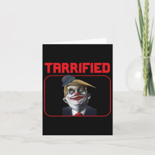 Funny Trump Clown Politischer Pun getarnt Karte