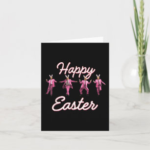 Funny Trump Dance Happy Oaster Bunny Spring Hunt E Karte