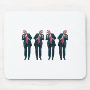 Funny Trump Dance Weihnachten Ugly Sweater Xma Mousepad