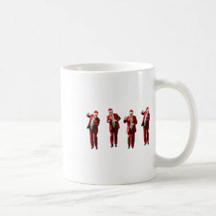 Funny Trump Dance Weihnachtsmann Weihnachten Weihn Kaffeetasse