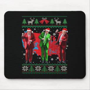 Funny Trump Dance Weihnachtsmann Weihnachten Weihn Mousepad