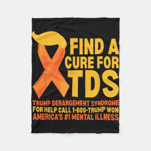 Funny Trump Derangement Syndrome Tds Awareness Rep Fleecedecke