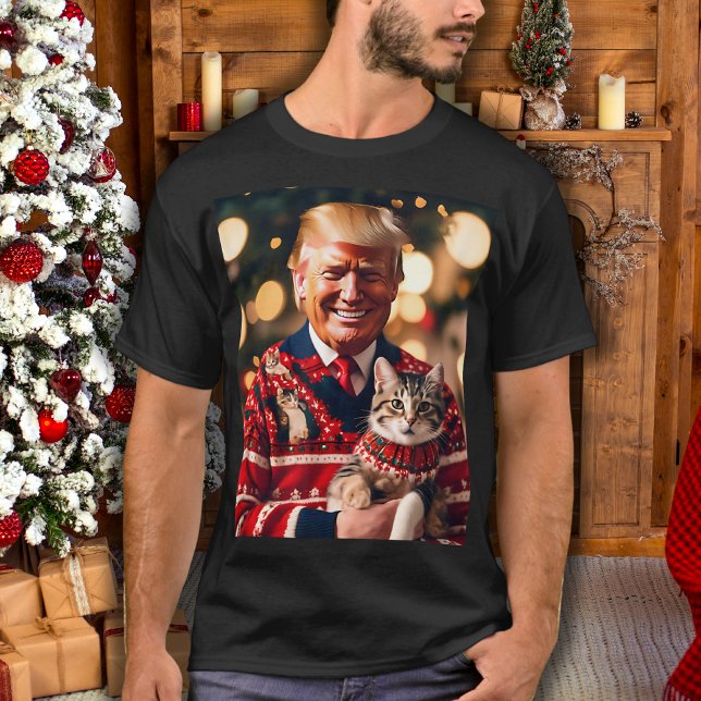 Funny Trump | Donald Trump macht Katzen wieder sic T-Shirt (Von Creator hochgeladen)