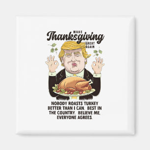 Funny Trump Erntedank macht Erntedank großartig Magnet